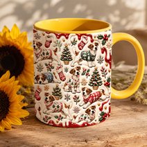 Jack Russell Terrier Accent Edge-to-Edge Mug CM26102046