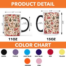 Jack Russell Terrier Accent Edge-to-Edge Mug CM26102046