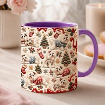 Maltese Accent Edge-to-Edge Mug CM26102048
