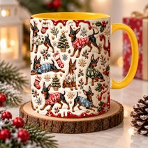 Miniature Pinscher Accent Edge-to-Edge Mug CM26102049