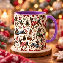 Miniature Pinscher Accent Edge-to-Edge Mug CM26102049