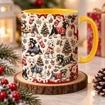 Miniature Schnauzer Accent Edge-to-Edge Mug CM26102050