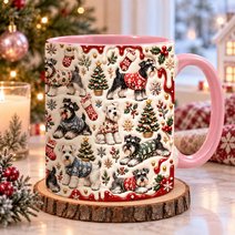 Miniature Schnauzer Accent Edge-to-Edge Mug CM26102050