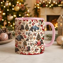 Old English Sheepdog Accent Edge-to-Edge Mug CM26102052