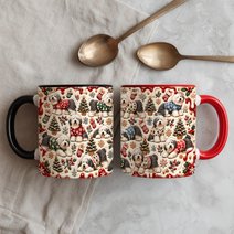 Old English Sheepdog Accent Edge-to-Edge Mug CM26102052