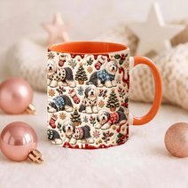 Old English Sheepdog Accent Edge-to-Edge Mug CM26102052