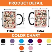 Old English Sheepdog Accent Edge-to-Edge Mug CM26102052