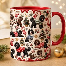 Portuguese Water Dog Accent Edge-to-Edge Mug CM26102054