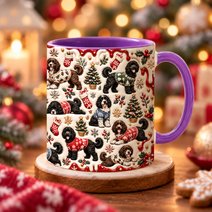 Portuguese Water Dog Accent Edge-to-Edge Mug CM26102054