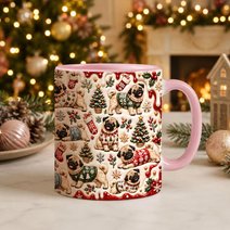 Pug Accent Edge-to-Edge Mug CM26102055