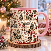 Pug Accent Edge-to-Edge Mug CM26102055
