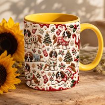Saint Bernard Accent Edge-to-Edge Mug CM26102056
