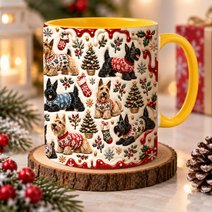 Scottish Terrier Accent Edge-to-Edge Mug CM26102057
