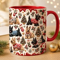 Scottish Terrier Accent Edge-to-Edge Mug CM26102057