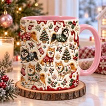 Shiba Inu Accent Edge-to-Edge Mug CM26102058