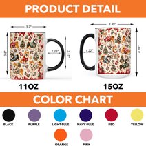 Shiba Inu Accent Edge-to-Edge Mug CM26102058