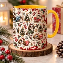 Shih Tzu Accent Edge-to-Edge Mug CM26102059