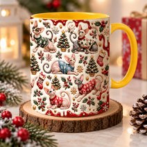 Sphynx Cat Accent Edge-to-Edge Mug CM26102060