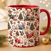 Sphynx Cat Accent Edge-to-Edge Mug CM26102060