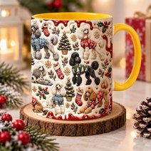 Standard Poodle Accent Edge-to-Edge Mug CM26102061