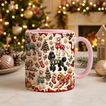Standard Poodle Accent Edge-to-Edge Mug CM26102061