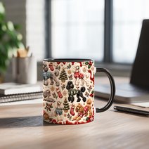 Standard Poodle Accent Edge-to-Edge Mug CM26102061