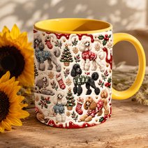 Standard Poodle Accent Edge-to-Edge Mug CM26102061