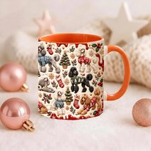 Standard Poodle Accent Edge-to-Edge Mug CM26102061