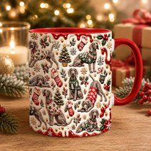 Weimaraner Accent Edge-to-Edge Mug CM26102063