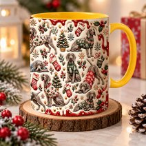 Weimaraner Accent Edge-to-Edge Mug CM26102063