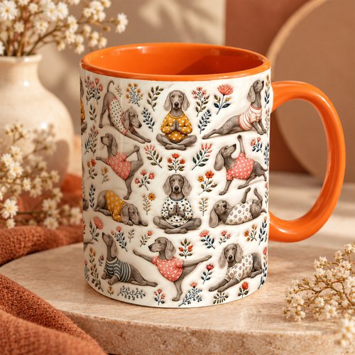 Weimaraner Accent Edge-to-Edge Mug CM26100890