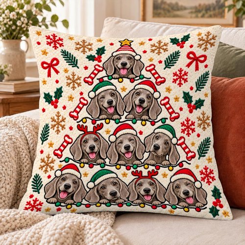 Weimaraner Pillow THPI26101276