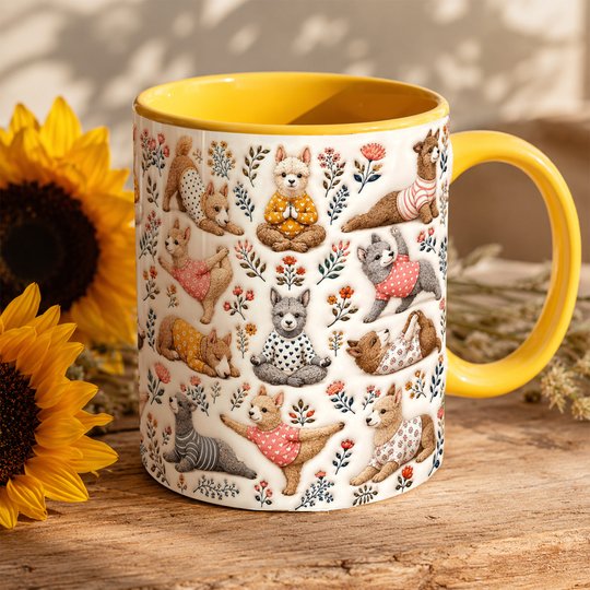 Alpaca Accent Edge-to-Edge Mug CM26100822