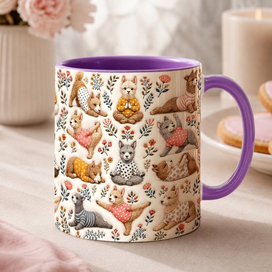 Alpaca Accent Edge-to-Edge Mug CM26100822