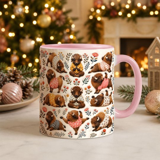 American Bison Accent Edge-to-Edge Mug CM26100823