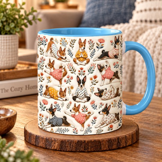 Basenji Accent Edge-to-Edge Mug CM26100826