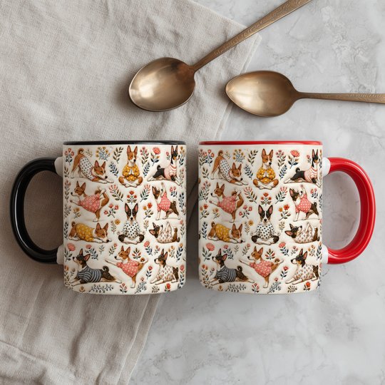 Basenji Accent Edge-to-Edge Mug CM26100826