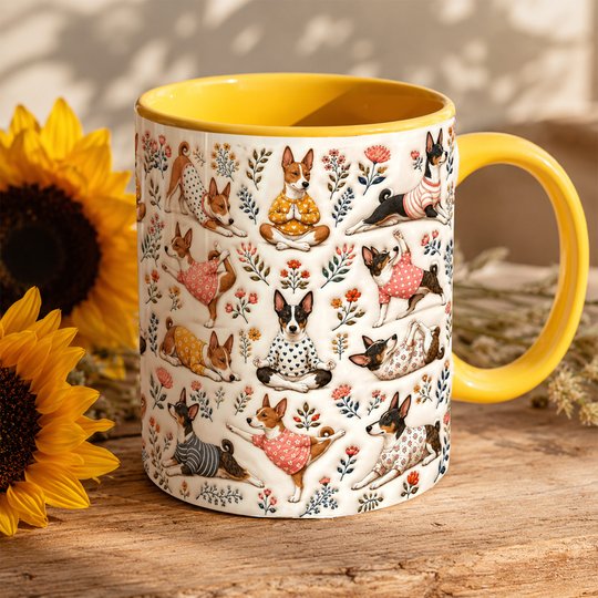Basenji Accent Edge-to-Edge Mug CM26100826