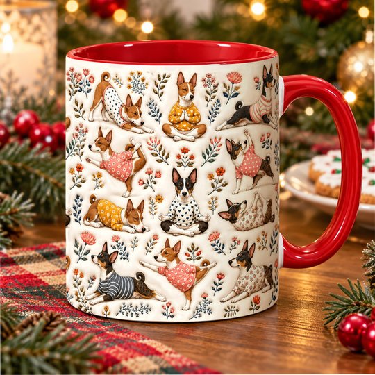 Basenji Accent Edge-to-Edge Mug CM26100826