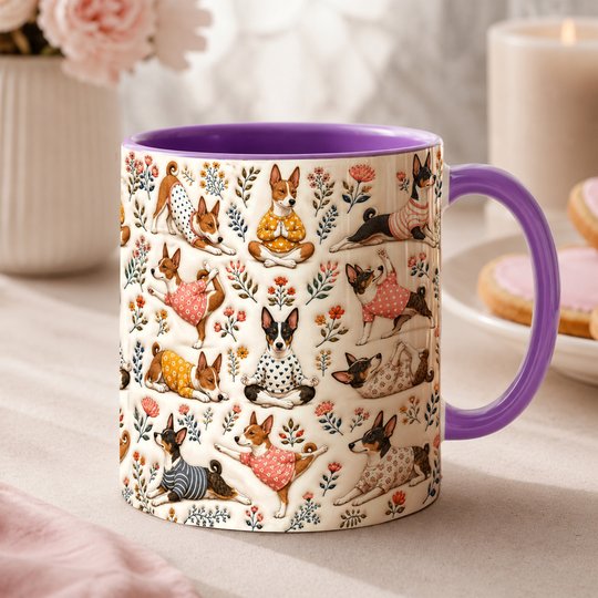 Basenji Accent Edge-to-Edge Mug CM26100826