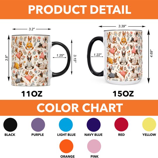 Basenji Accent Edge-to-Edge Mug CM26100826
