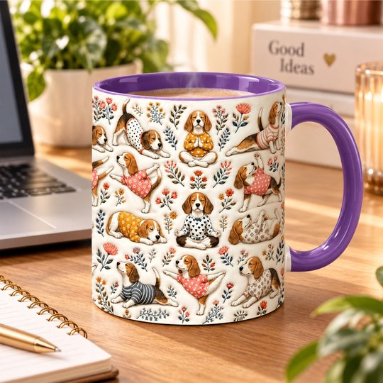 Beagle Accent Edge-to-Edge Mug CM26100828