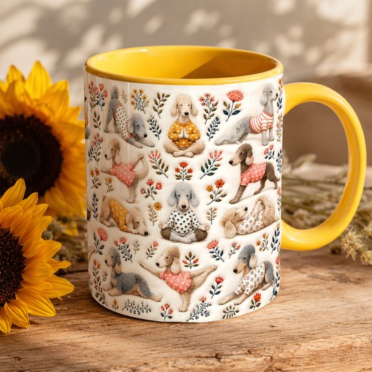 Bedlington Terrier Accent Edge-to-Edge Mug CM26100830