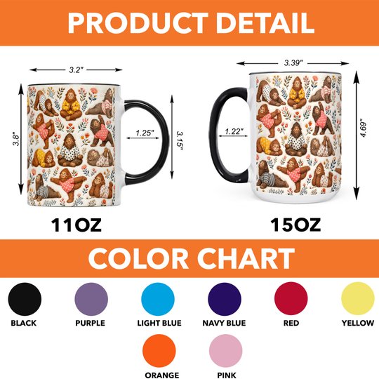 Bigfoot Accent Edge-to-Edge Mug CM26100835