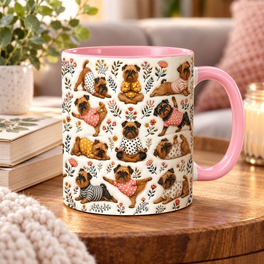 Brussels Griffon Accent Edge-to-Edge Mug CM26100839