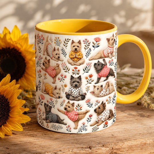 Cairn Terrier Accent Edge-to-Edge Mug CM26100840