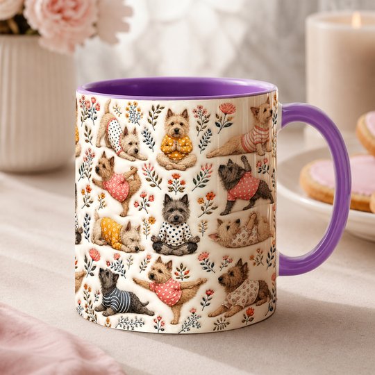 Cairn Terrier Accent Edge-to-Edge Mug CM26100840