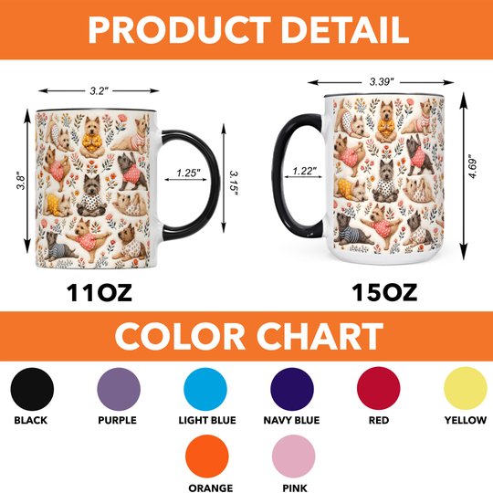 Cairn Terrier Accent Edge-to-Edge Mug CM26100840
