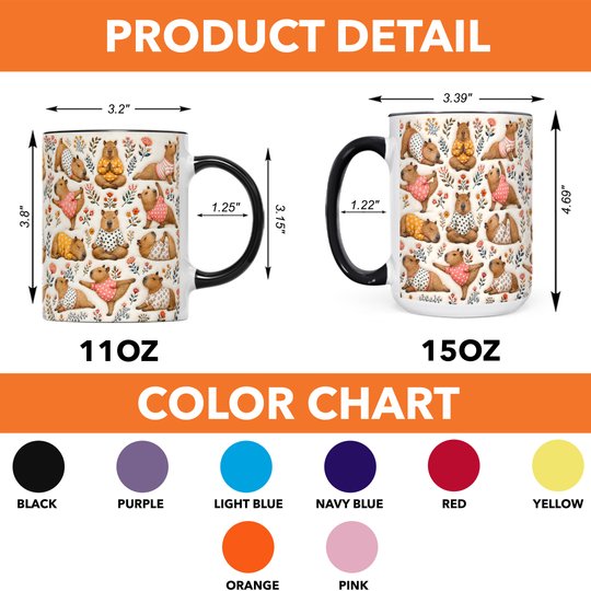 Capybara Accent Edge-to-Edge Mug CM26100841