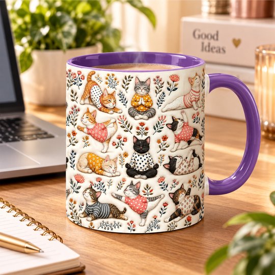 Cat Accent Edge-to-Edge Mug CM26100842